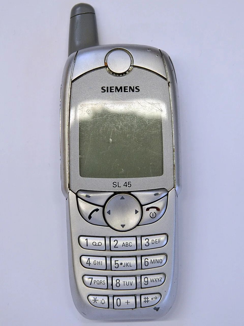 Siemens SL45 实机正面，可见 SL45 型号字样