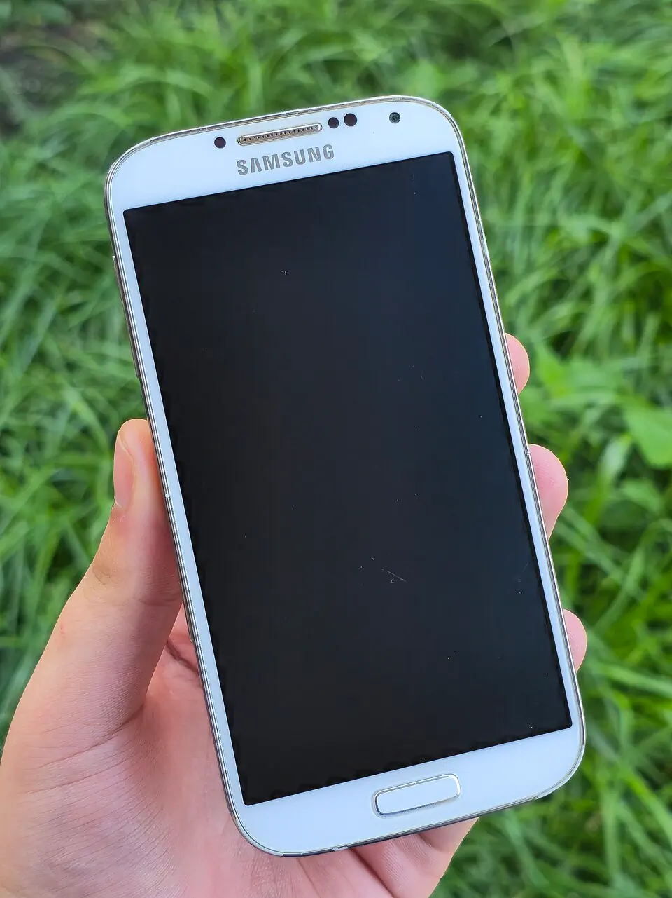 White Frost Samsung Galaxy S4 front